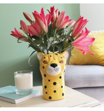 Vase céramique Léopard - Lisa Angel