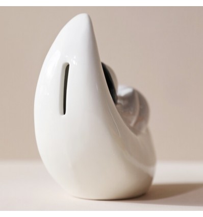 Tirelire pingouin endormi - Lisa Angel