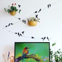 Kit de pliage papier de 22 oiseaux noirs - Assembli