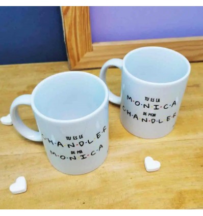 Mug "Tu es le Chandler de ma Monica"