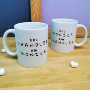 Mug "Tu es la Monica de mon Chandler" 2