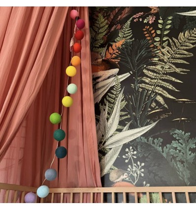 Coffret guirlande lumineuse 16 boules Rainbow - La Case de Cousin Paul