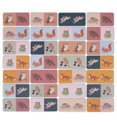 Dominos animaux de la forêt - Filibabba