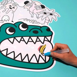 2 sets de table magiques Dinos - OMY 2