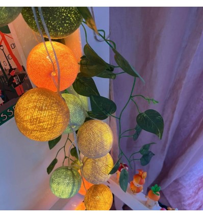 Coffret guirlande lumineuse 16 boules Vénus - La Case de Cousin Paul