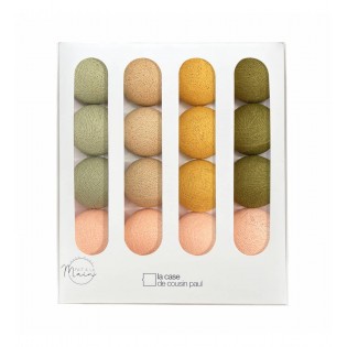 Coffret guirlande lumineuse 16 boules Vénus - La Case de Cousin Paul