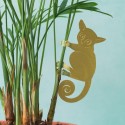 Déco de plante Bushbaby laiton