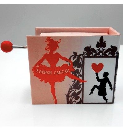 Manivelle musicale "French can can" - Protocol