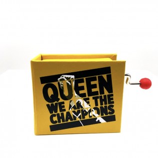 Manivelle musicale "We are the champions" - Protocol