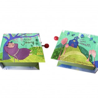 Manivelle musicale "Frère Jacques" - Protocol