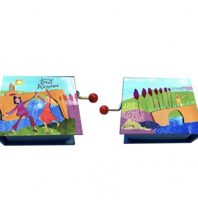 Manivelle musicale "Sur le pont d'Avignon" - Protocol