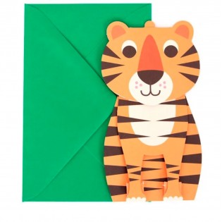 Carte Pop up Tigre Ingela Arrhenius
