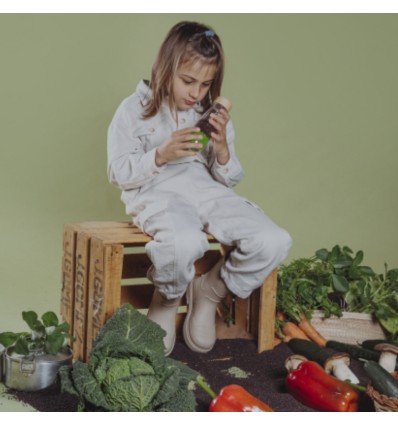 Bouteille sensorielle sonore Légumes - Petit Boum