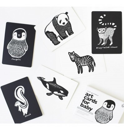 Cartes collection "Black and white" - Wee Gallery