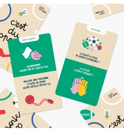 Jeu C'est du Sport - Minus Editions