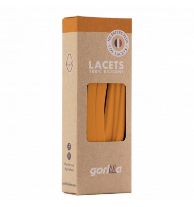 Lacets Silicone Larges Flamme - Gorilla