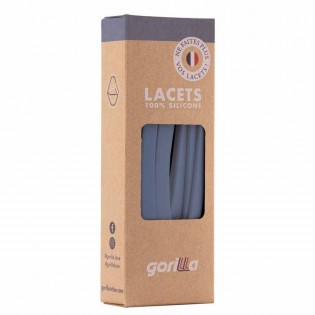 Lacets Silicone Larges Galet - Gorilla 2