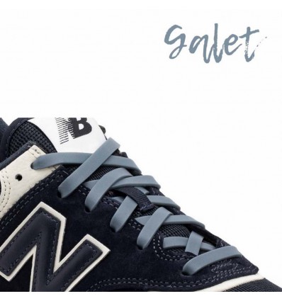 Lacets Silicone Larges Galet - Gorilla