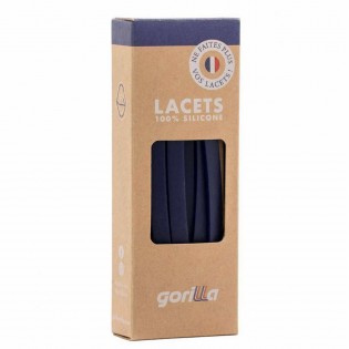 Lacets Silicone Larges Grand bleu - Gorilla 2