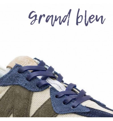 Lacets Silicone Larges Grand bleu - Gorilla
