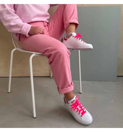 Lacets Silicone Larges Rose néon - Gorilla