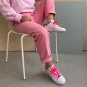 Lacets Silicone Larges Rose néon - Gorilla