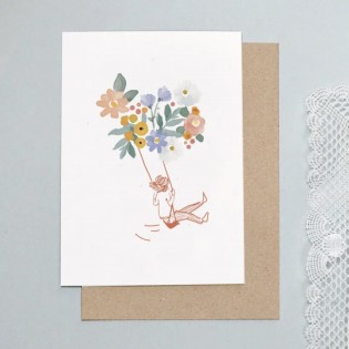 Carte Fleurs Bonheur - My Lovely Thing