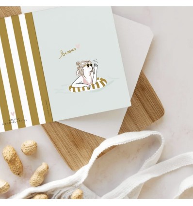 Carte double Plein de bisous - My Lovely Thing