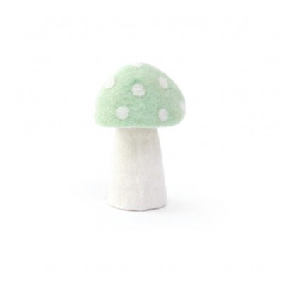Champignon Dotty en feutre, Menthe (L) - Muskhane