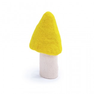 Champignon Morille en feutre, Fleur de Soufre - Muskhane 2