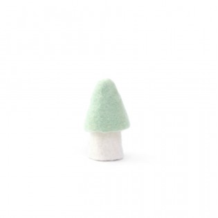 Champignon Morille en feutre, Menthe - Muskhane