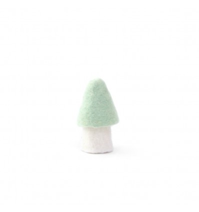 Champignon Morille en feutre, Menthe - Muskhane