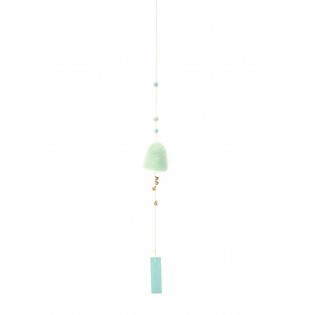 Suspension cloche en feutre Menthe - Muskhane 2