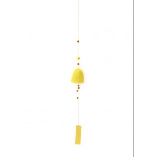 Suspension cloche en feutre Fleur de Soufre - Muskhane