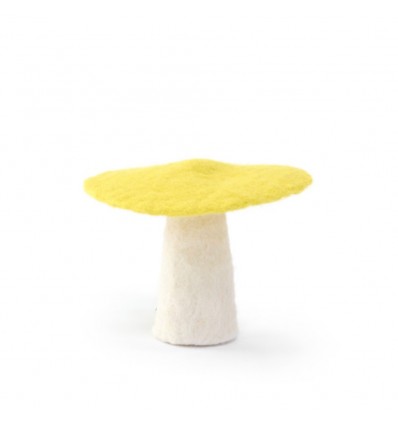 Champignon Plat en feutre, Fleur de soufre - Muskhane