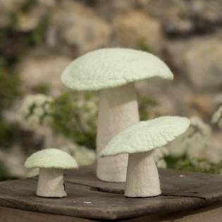 Champignon plat en feutre, Menthe - Muskhane