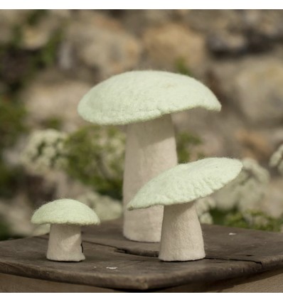 Champignon plat en feutre, Menthe - Muskhane