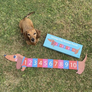 Long puzzle Chien Saucisse - Rex London