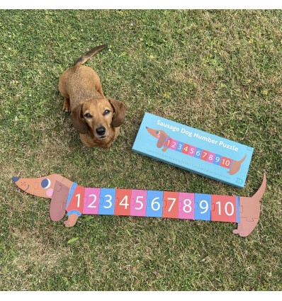 Long puzzle Chien Saucisse - Rex London