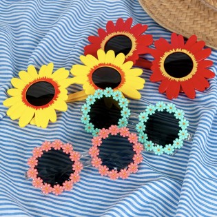 Lunettes fleurs jaunes - Rex London 2
