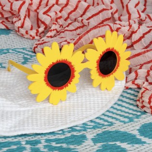 Lunettes fleurs jaunes - Rex London