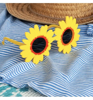 Lunettes fleurs jaunes - Rex London
