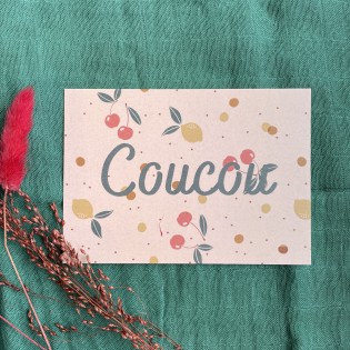 Carte Juicy Coucou - Baubels