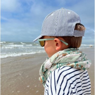 Foulard Dheli Tilleul 100 cm - So Family 2