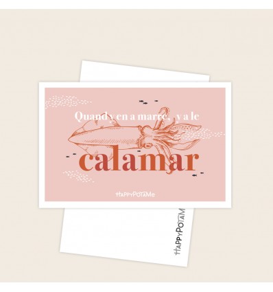 Carte Calamar - Happypotame