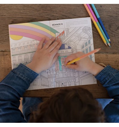 Carnet d'activités Méditation colorée - QuiQueQuoi