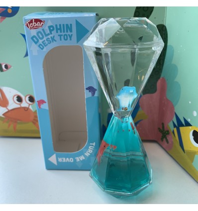 Jeu de bureau Sablier dauphin