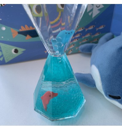 Jeu de bureau Sablier dauphin