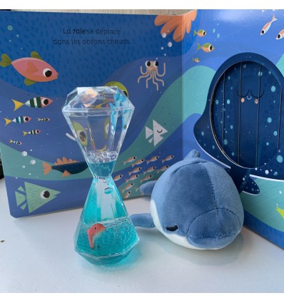 Jeu de bureau Sablier dauphin