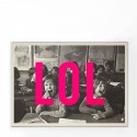 Carte vintage "LOL" - Atelier Kencre